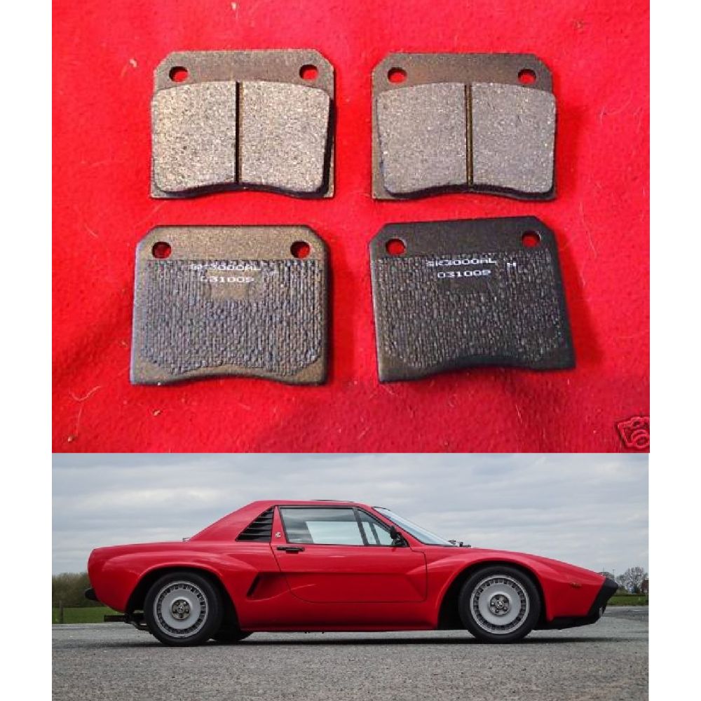 REAR BRAKE PADS SET (AC 30000) (1974- 86)